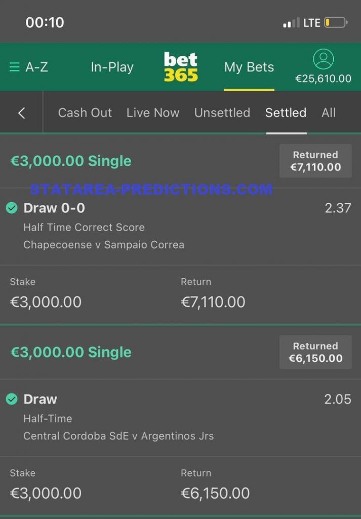 MAX BET TIPS 1X2 WON