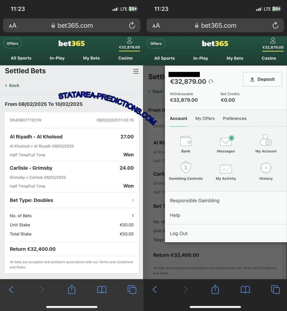 STATAREA BET365 FIXED BETTING TIPS