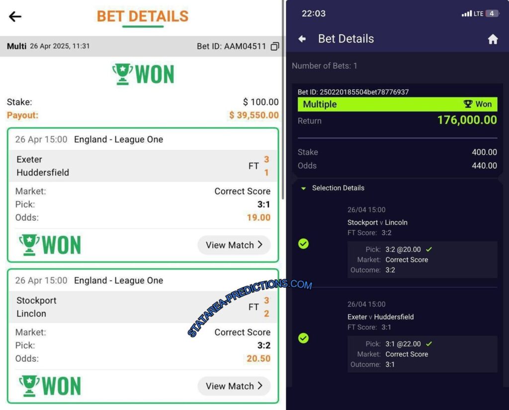 EASYWIN CORRECT SCORE FIXED MATCHES TIPS