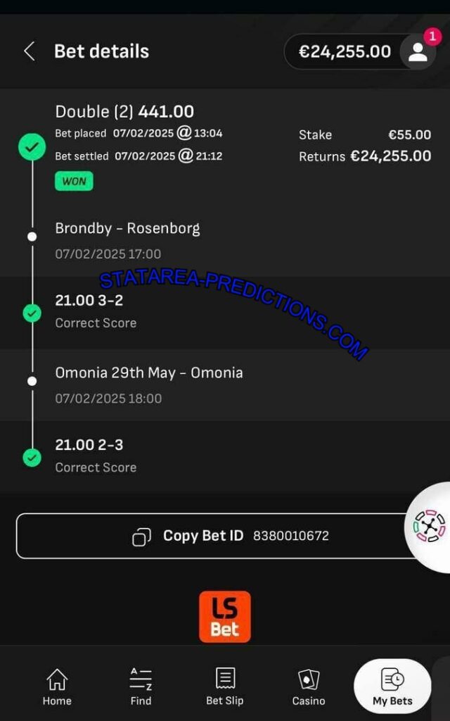 LIVESCORE FOOTBALL FIXED BETTING TIPS