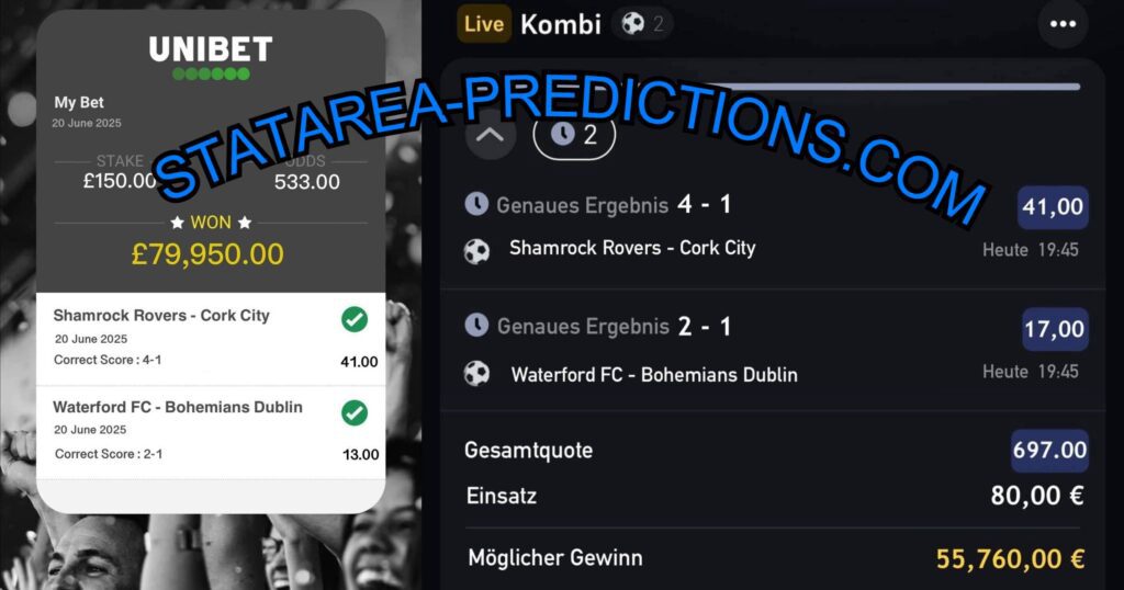 UNIBET CORRECT SCORE FIXED MATCHES TIPS