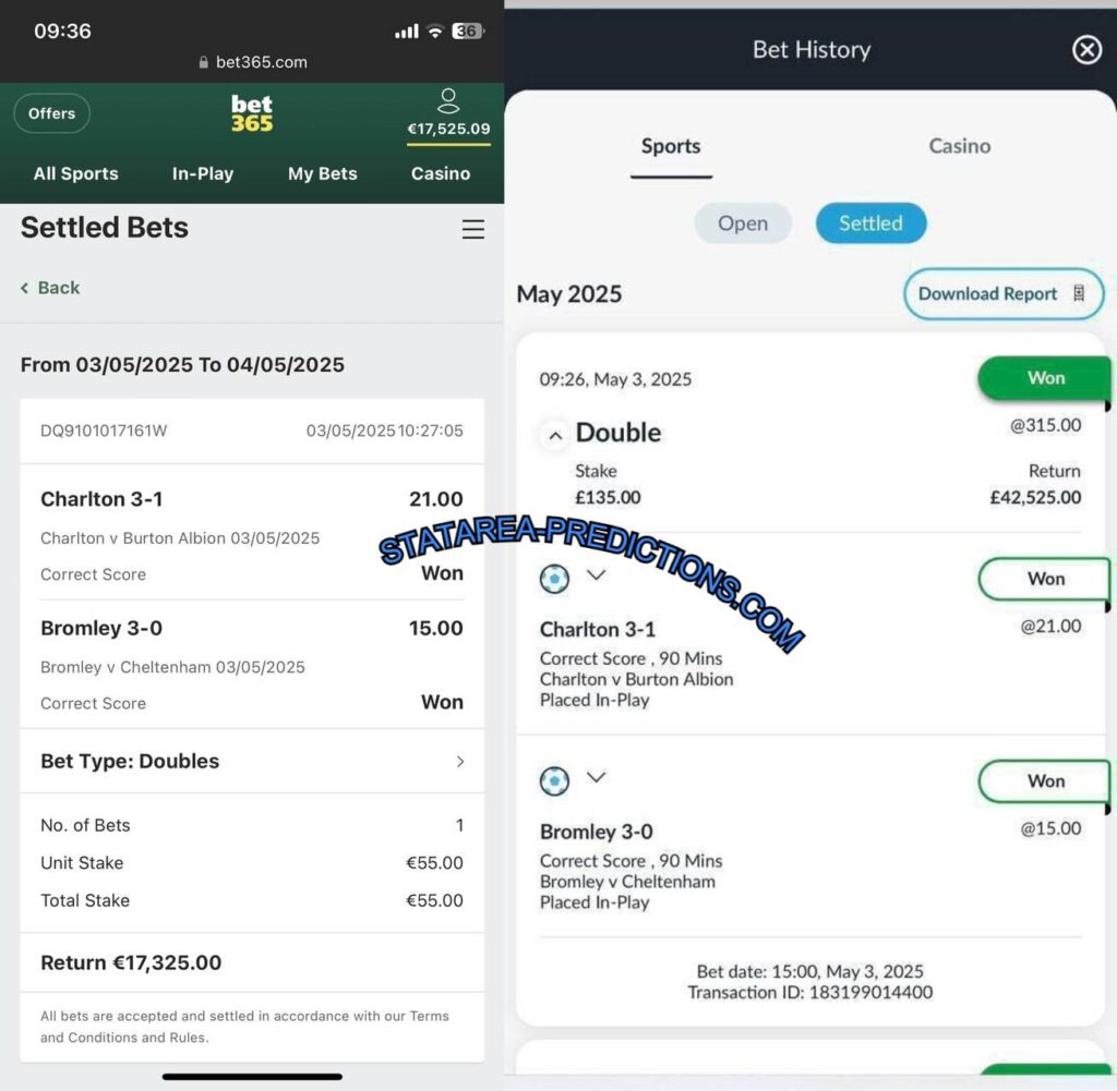 bet365 correct score soccer fixed tips