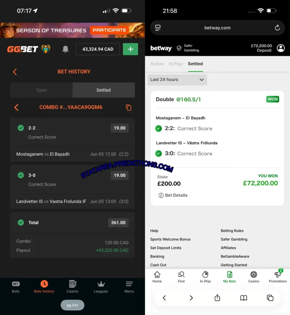 BETWAY CORRECT SCORE MATCHES TIPS BETWAY CORRECT SCORE MATCHES TIPS