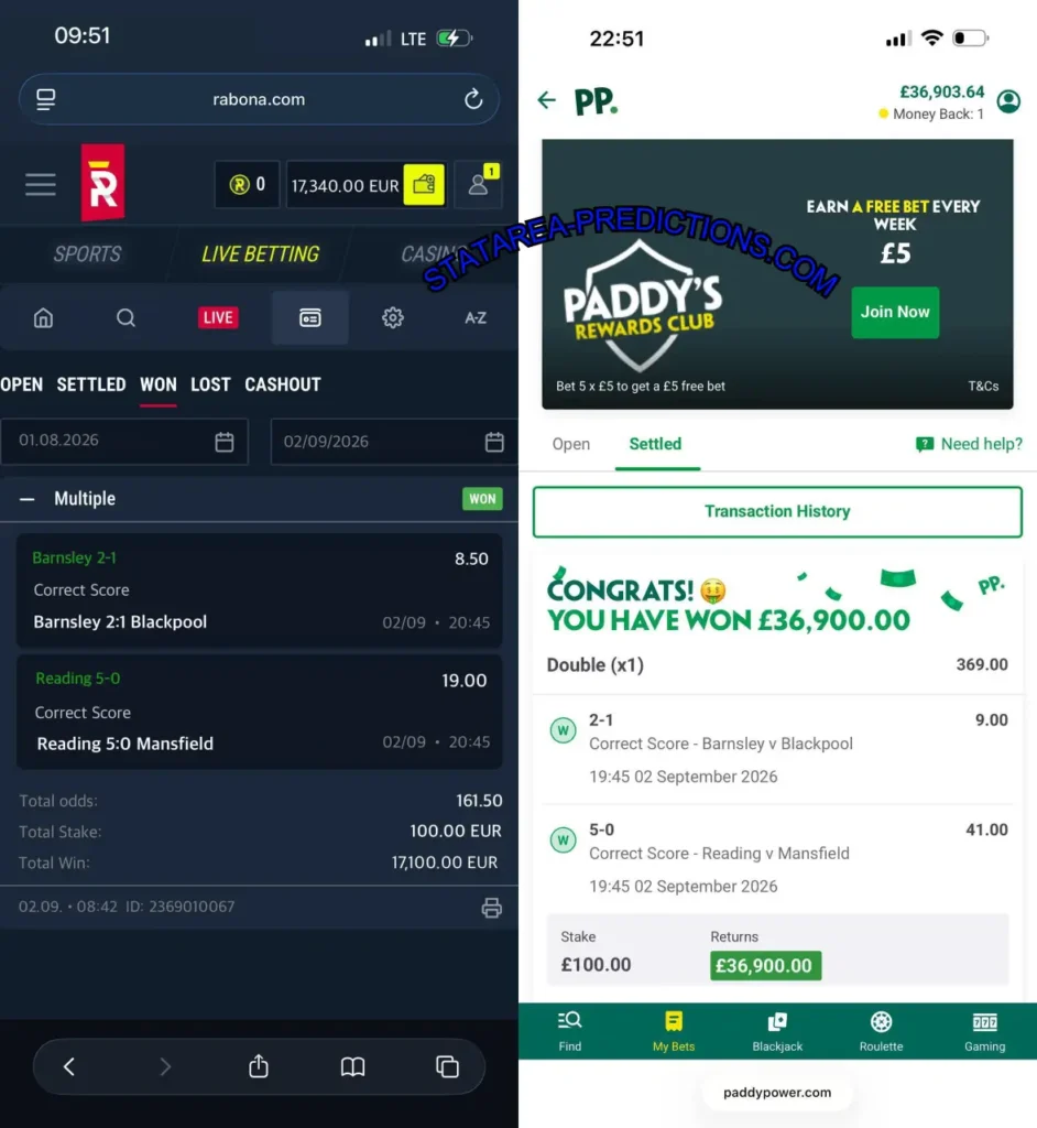 PADDYPOWER SURE CORRECT SCORE MATCHES PADDYPOWER SURE CORRECT SCORE MATCHES