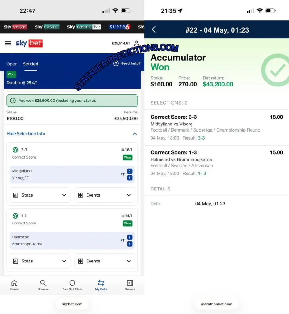 SKYBET CORRECT SCORE BETTING ODDS SKYBET CORRECT SCORE BETTING ODDS