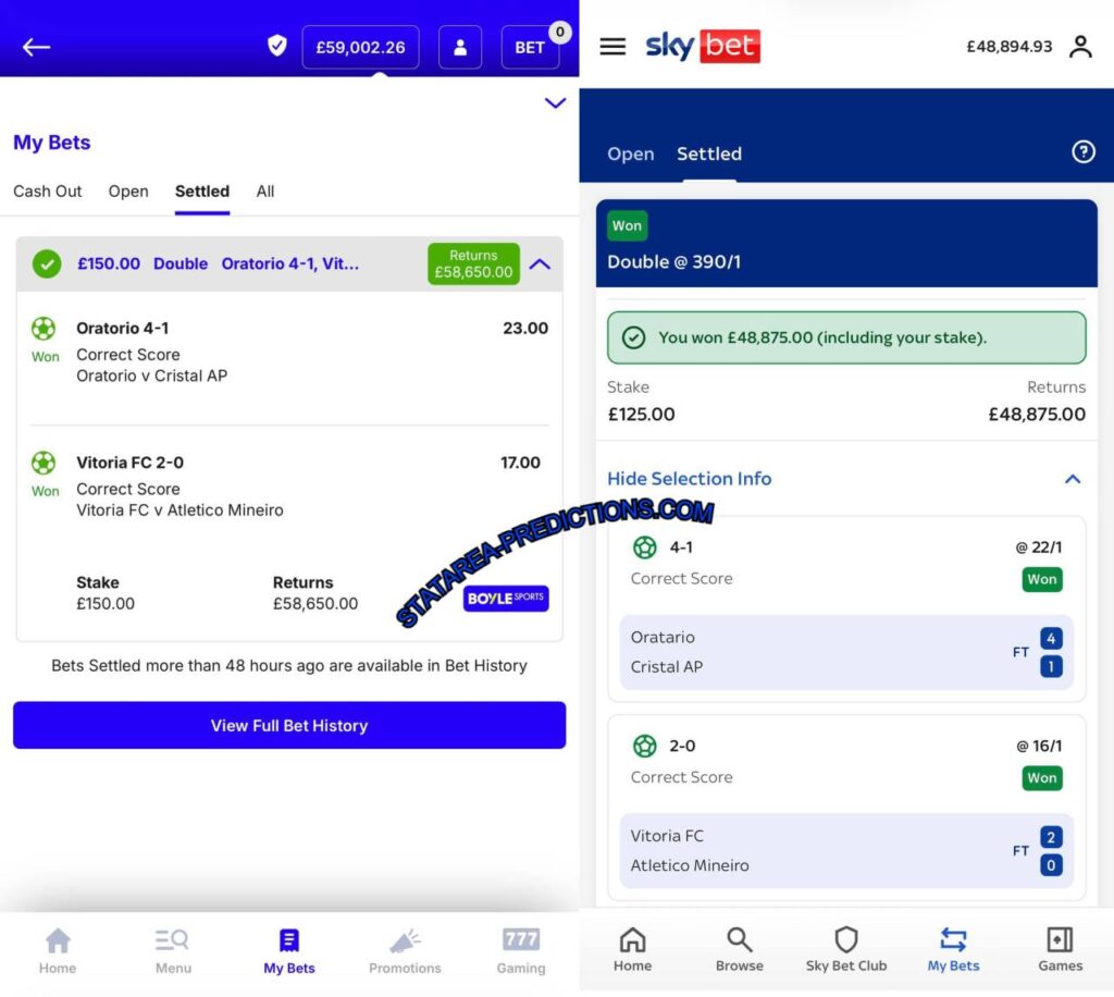 SKYBET Correct Score Fixed Matches Tips SKYBET Correct Score Fixed Matches Tips