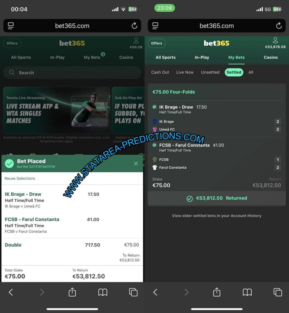 STATAREA BET365 FIXED GAMES