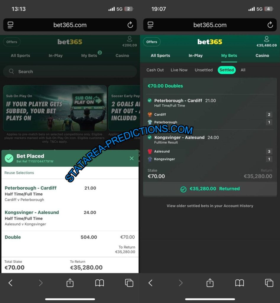 STATAREA HALFTIME FULLTIME TIPS