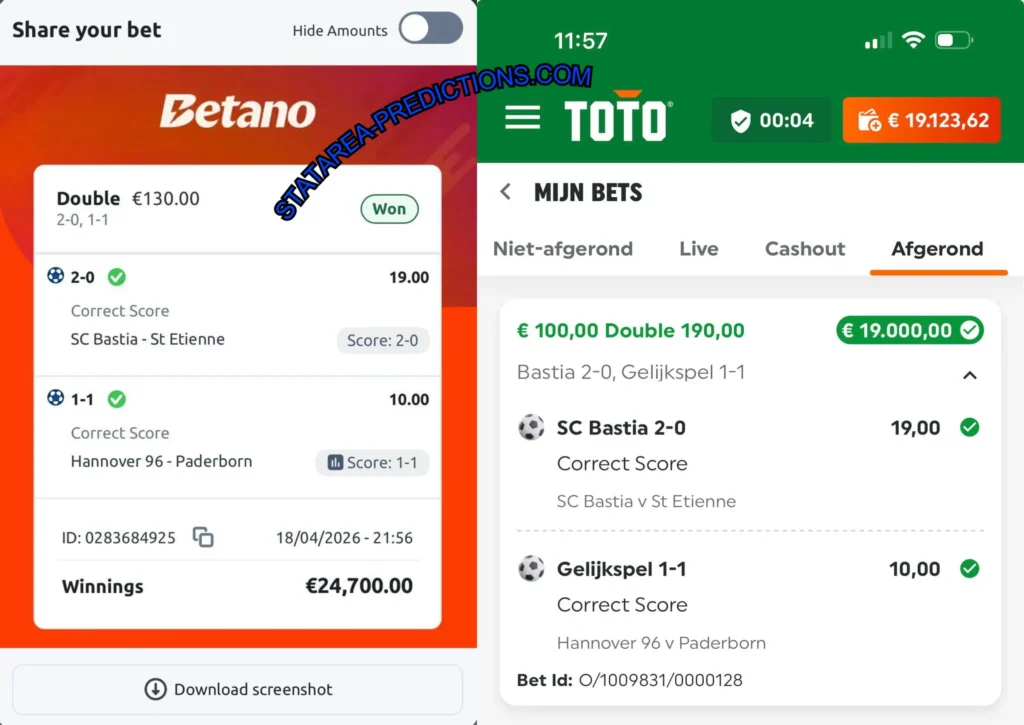 TOTO FIXED CORRECT SCORE MATCHES TOTO FIXED CORRECT SCORE MATCHES